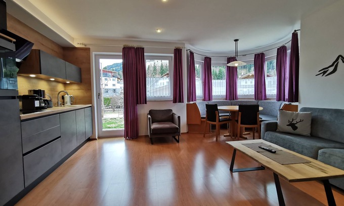 Nauders Apartamento | Bella Vista Active Apart 5 - 130m2 with 4 bedrooms and garden (8+2)