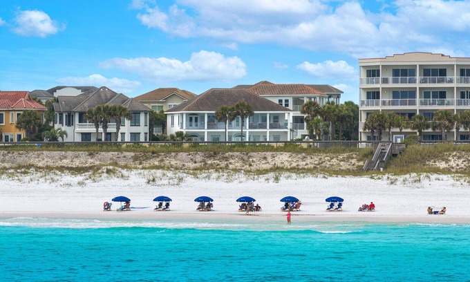 Avalon Beach Estates Casa | Bellagio - Gulf View, Private + Community Pool, Game Room, Tennis, Deeded Beach!