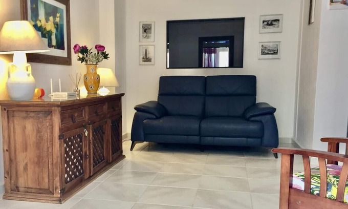Diputación de Rincón de San Ginés Apartamento | Apartamento de 1 dormitorio con jardín en La Manga Club con wifi y aire acondicionado