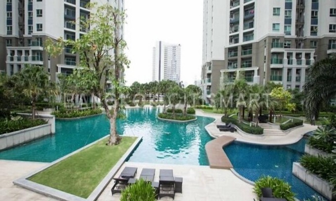 Rama 9 Apartamento | Belle Condo (94) 3 minutos a pie del centro de Pl