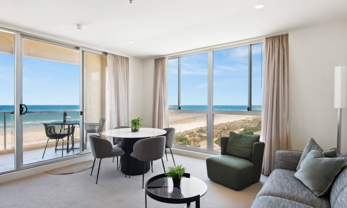Glenelg Apartamento | Belle Escapes - Beachfront Balcony Glenelg