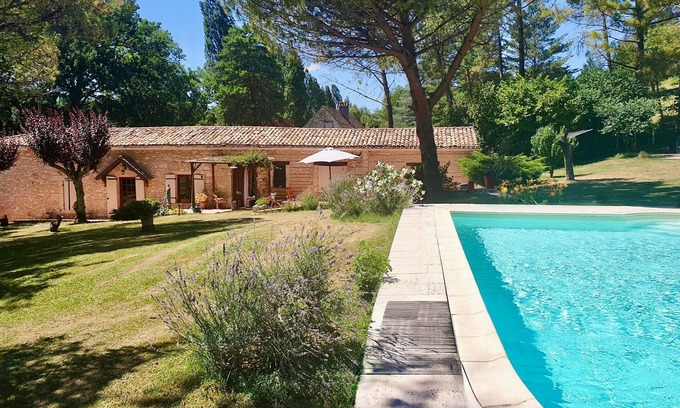 Saint-Andre-et-Appelles Casa | Belle Longère Avec Piscine et Jardin de 5000m2 à 25 mn de Saint-emilion