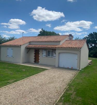 La Chapelle-Hermier Casa | Belle maison 6 personnes à 2min du Lac du Jaunay, et 15min des plages Vendéennes