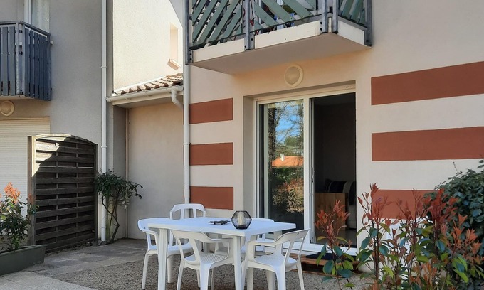 Soulac-sur-Mer Casa | Belle Maisonnette en Duplex Dans Résidence Avec Piscine Ext,