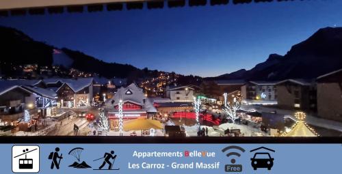 Les Carroz-d'Araches Apartamento | BelleVue centre, wifi, mountain view