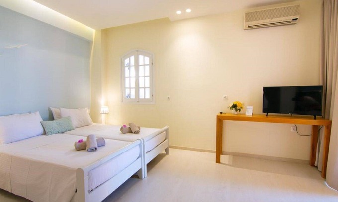 Agios Nikolaos Apartamento | Bellevue Suites Studio 2 with Pool View