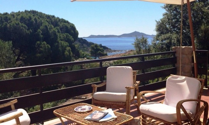 Porto Sa Ruxi Casa | Bellissima villa con vista e a due passi dal mare
