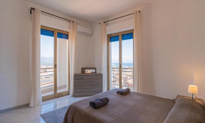 Coste Apartamento | Belvedere dell Etna - Ampio Appartamento con vista Mare e Taormina