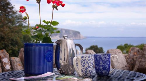 Swanage Apartamento | Belvedere Lodge Swanage Dorset Sea View Luxury