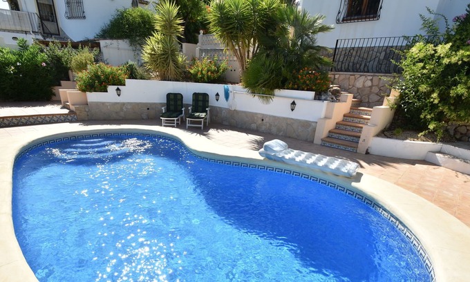 Benigembla Casa | Amplia villa 9 pax con 2 viviendas completamente amuebladas y piscina privada