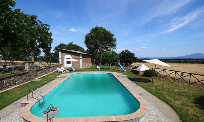 Bagnoregio Otro | Casa rural con piscina privada