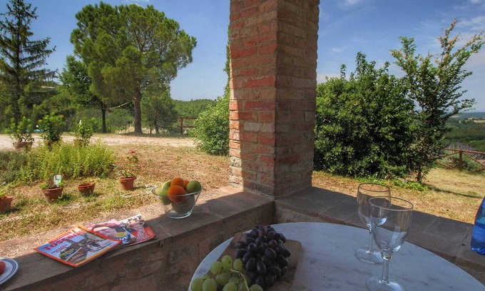 Casole d'Elsa Cabaña | Casa rural en la Toscana con vistas al lago