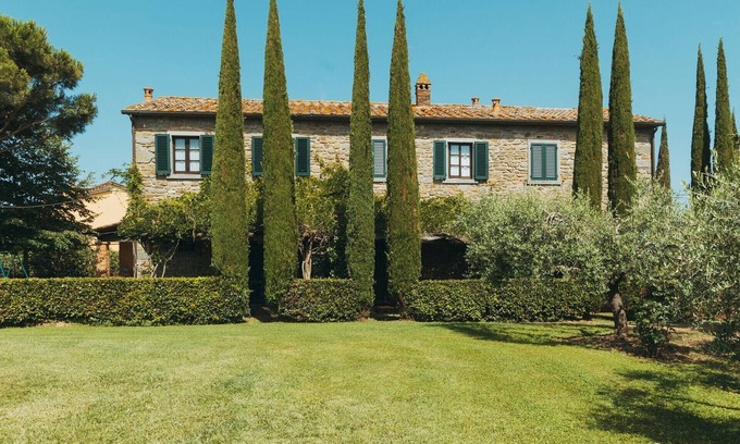 Camucia Casa | Casa de vacaciones vintage en Cortona con piscina