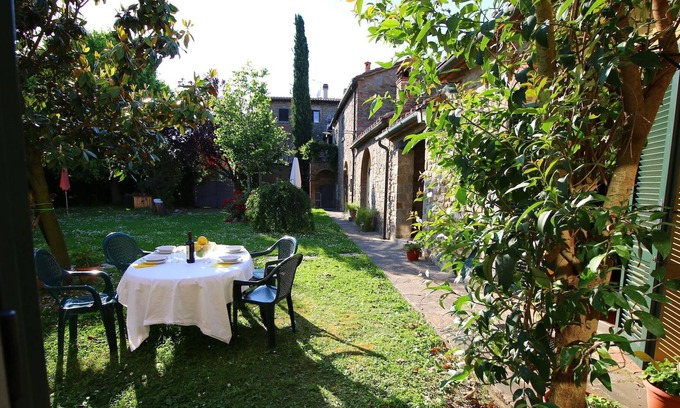 Camucia Casa | Casa de vacaciones vintage en Cortona con piscina