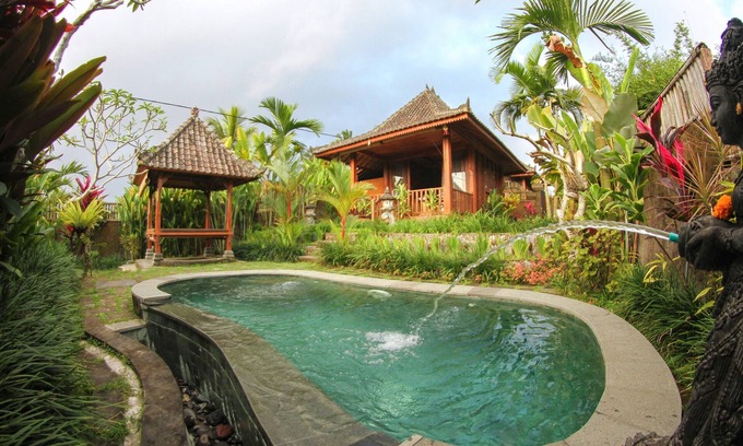 Tegallalang Hotel | Belvilla Moksha Ceking Rice TerraceNearUbud Jungle Swing
