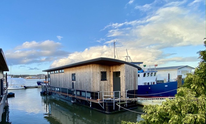 Bembridge Alquiler De Eote | Bembridge Harbour Houseboat "Islay"