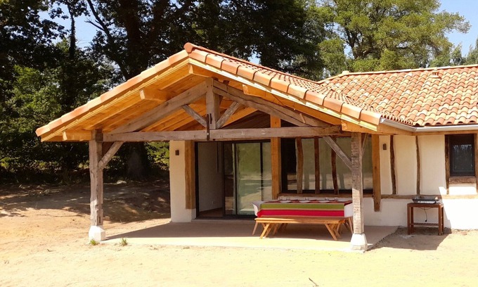 Saint-Vincent-de-Tyrosse Casa | Bergerie Landaise Rénovée au Calme Proche D'hossegor