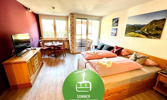 Rappele Apartamento | BERGFEX Falkenberg 202 + summer-mountain-ticket