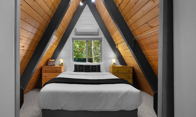 Government Camp Casa | Bergstrasse Getaway - Cozy A-Frame Sauna