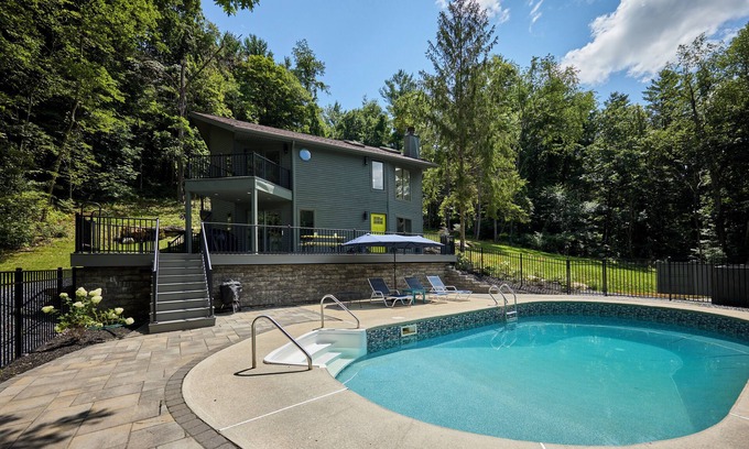 Great Barrington Casa | Berkshires Summer Chalet w/ Pool + Private Hiking Trails