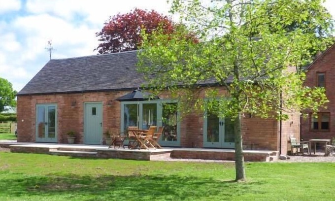 Market Drayton Cabaña | Granero de Berringtons, HINSTOCK