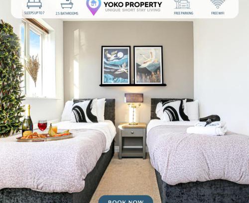 Upton Casa | Berrywood House - Close to Northampton Town Centre - Free Parking, Fast Wifi, SmartTV with Netflix by Yoko Property