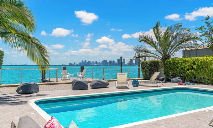 North Bay Village Villa | Best Bayfront View Villa with Heated Pool