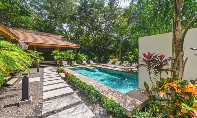 Playa Avellanas Villa | Best of Avellanas~Casa Rio Private Beachside Oasis Families/Groups Welcome