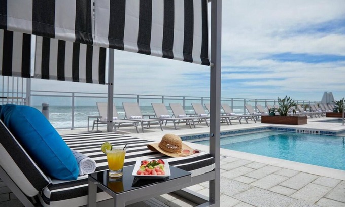 East Daytona Hotel | Best Place to Unwind! Beachfront Property w/ Outdoor Pool, Pets Allowed