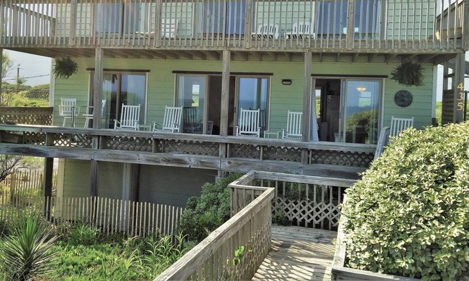 Topsail Beach Cabaña | *** Venta de fin de temporada *** $ 1250, ¡Todas las tarifas restantes de octubre!