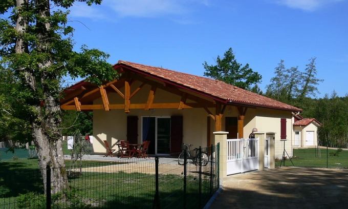 Sainte-Eulalie-en-Born Casa | Entre lago, océano y bosque.