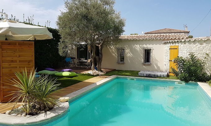 Sausset-les-Pins Apartamento | Entre verde y azul ... vacaciones sin coche ...