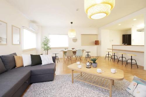 Hiroshima City Centre Apartamento | bHOTEL Marumasa - Large 2BR Apt 10PPL near Peace Park 301