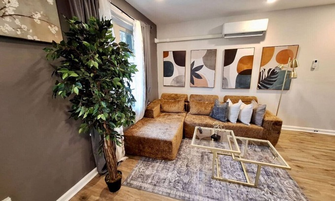 South Philadelphia West Apartamento | Bi-Level 3 BR plus Finished Basement | Sleeps 12