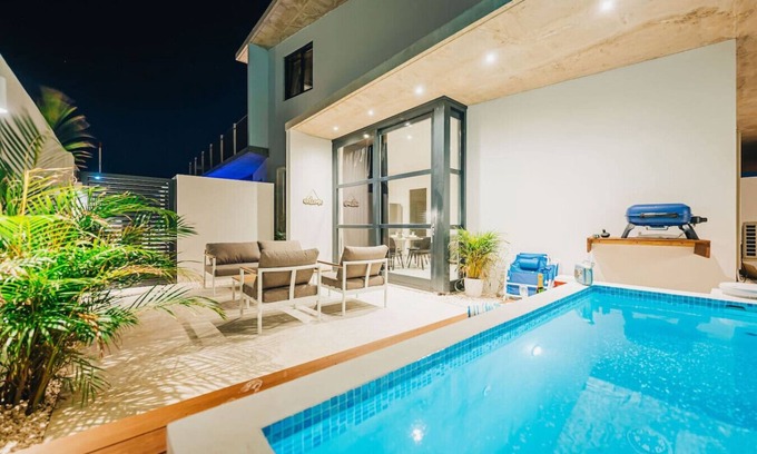 Cunucu Abao Condominio | Biba Lekker.Private Pool !Minutes to Eagle Beach