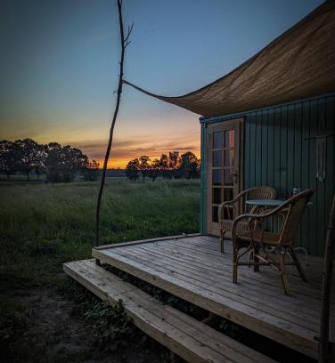 Dargun Apartamento | Bienenwagen Weitblick, Kamin, Sauna ganzjährig nutzbar