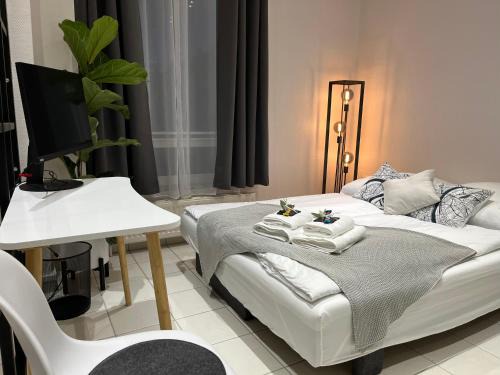 Stockum Casa | BienveniDUS - self service accommodation - Unterkunft zur Selbstversorgung - Das Messezimmer - Düsseldorf