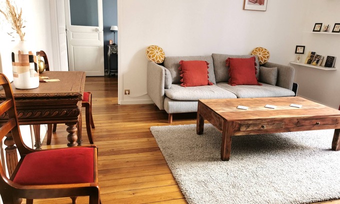 19th Arrondissement Apartamento | Bienvenue à Paris 19 :)