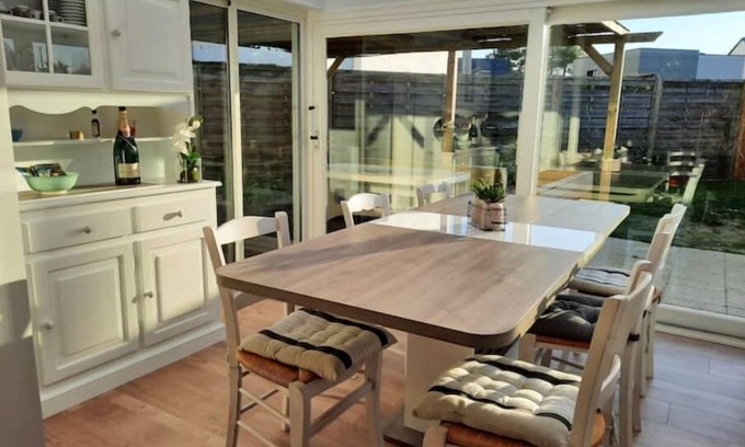 Agon-Coutainville Casa | Bienvenue au Cocon Bleu Plain-pied