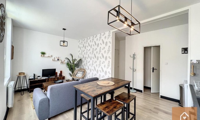 Chatellerault Apartamento | Bienvenue chez Noémie - Arrivée Autonome