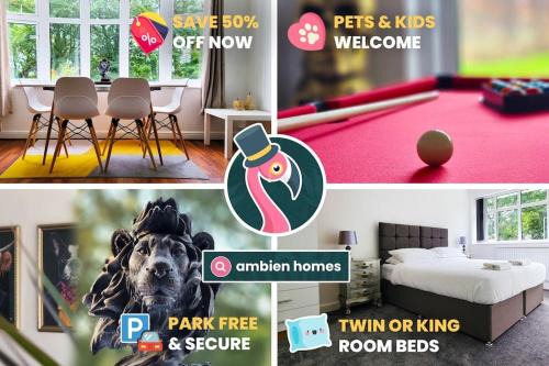 Leeds Casa | BIG 7xGuest House 3xVan Locked CarPort Garden Leeds & Bradford