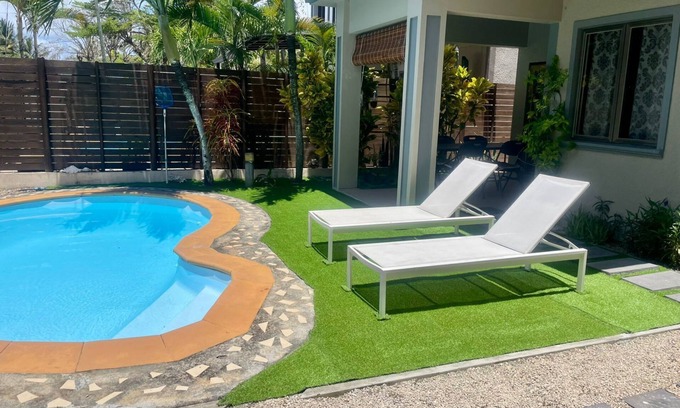 Trou d'Eau Douce Casa | Big and spacious holiday house / Villa with private pool.
