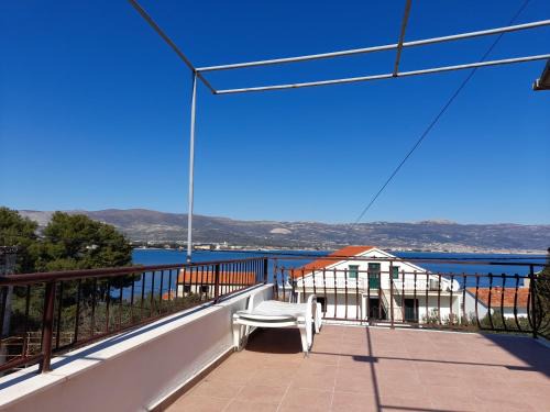 Arbanija Apartamento | Big apt w large terrace&great sea view close beach