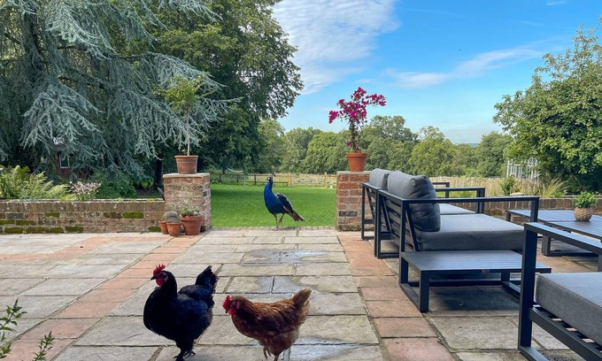 New Forest District Cabaña | Big farmhouse gives guests proper coast and country living..