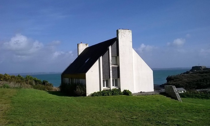 Plougonvelin Casa | Gran casa con vista excepcional mar y el puerto de Brest