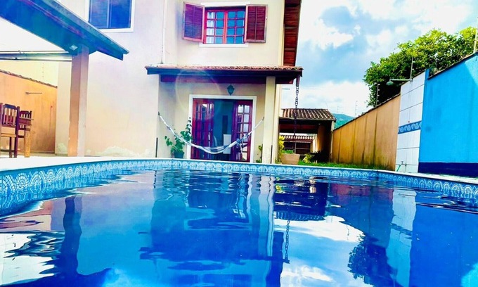 Jardim California Casa | Casa grande con piscina