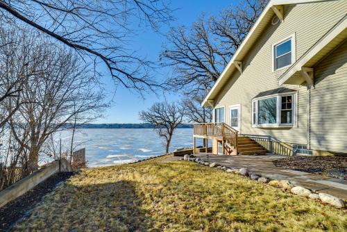 Ortonville Casa | Big Stone Lake Access Home with Private Beach