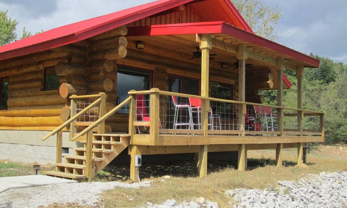 Grantsburg Cabina | GRANDES CABINAS DE RÍO DE MADERA "El Nido del Águila"