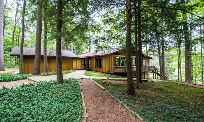 Mancelona Casa | Big Twin Lodge - Lake Life, Off-Roading, Snowmobiling, Wooded Seclusion!