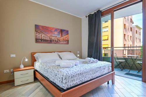 Seriate Apartamento | Bilocale Chic 2, 10min Aeroporto Milano-Bergamo, BOX AUTO e ARIA CONDIZIONATA